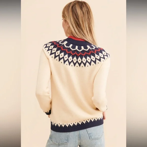 Callahan Jeanna Fair Isle Sweater Size XS - Picture 2 of 8